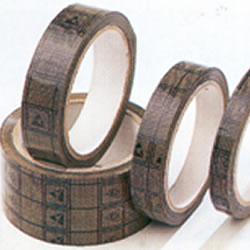 Adhesive Packaging Tape With Conductive Grid